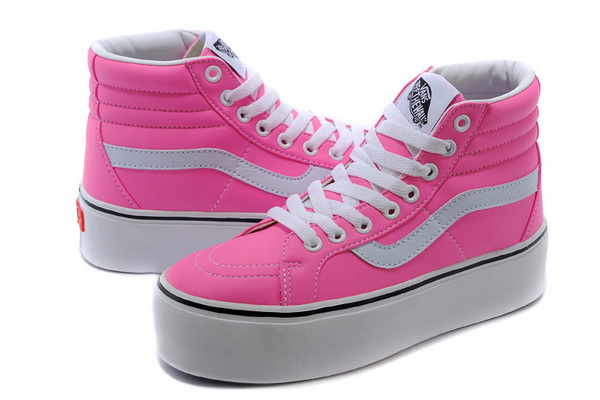 Vans High Top Shoes Women--063